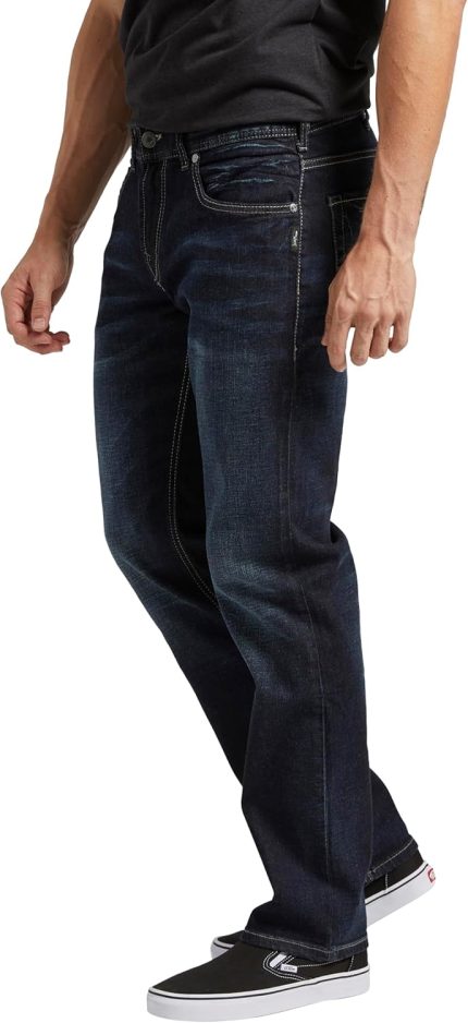 Men's  Slim Fit Straight Leg Jeans